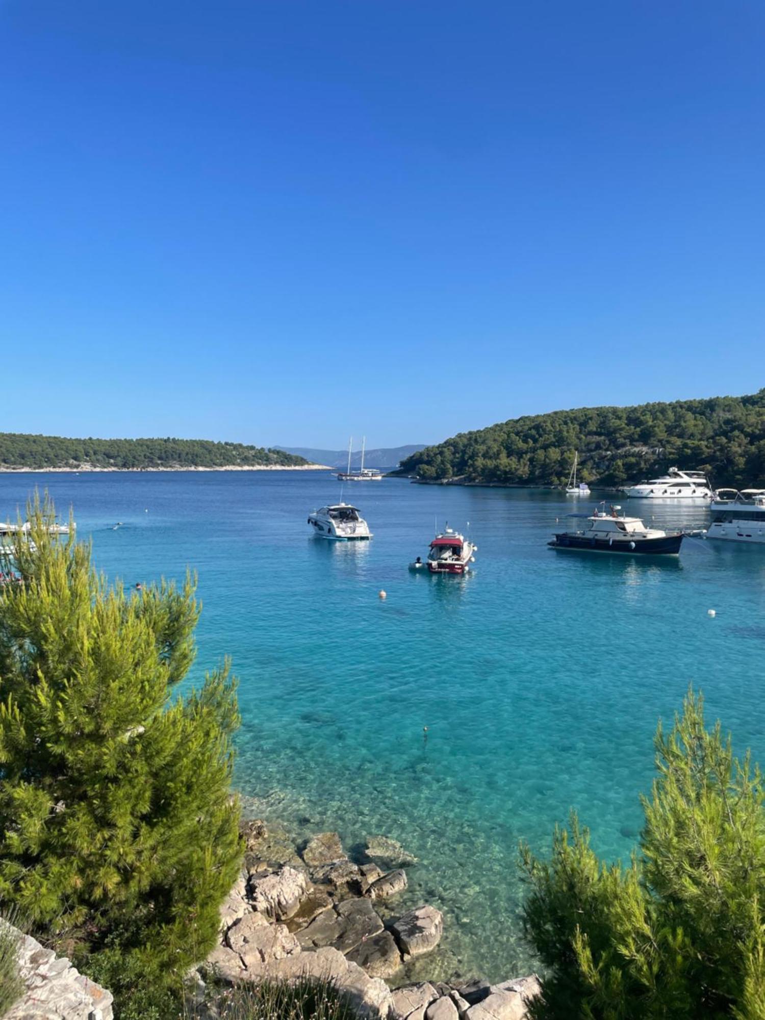 Luxury Villa Kate - In Lucice Bay With Turquoise Sea, Amazing Seaviews, And Heated Pool Milna  Esterno foto