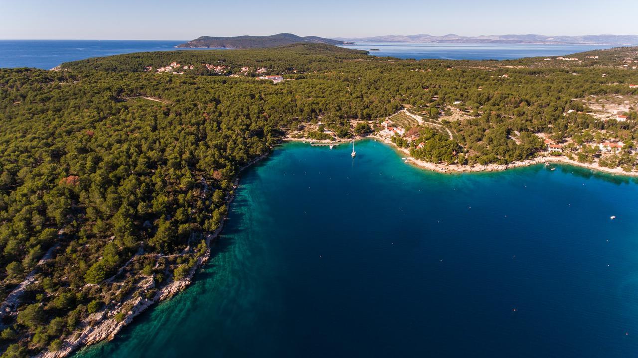 Luxury Villa Kate - In Lucice Bay With Turquoise Sea, Amazing Seaviews, And Heated Pool Milna  Esterno foto